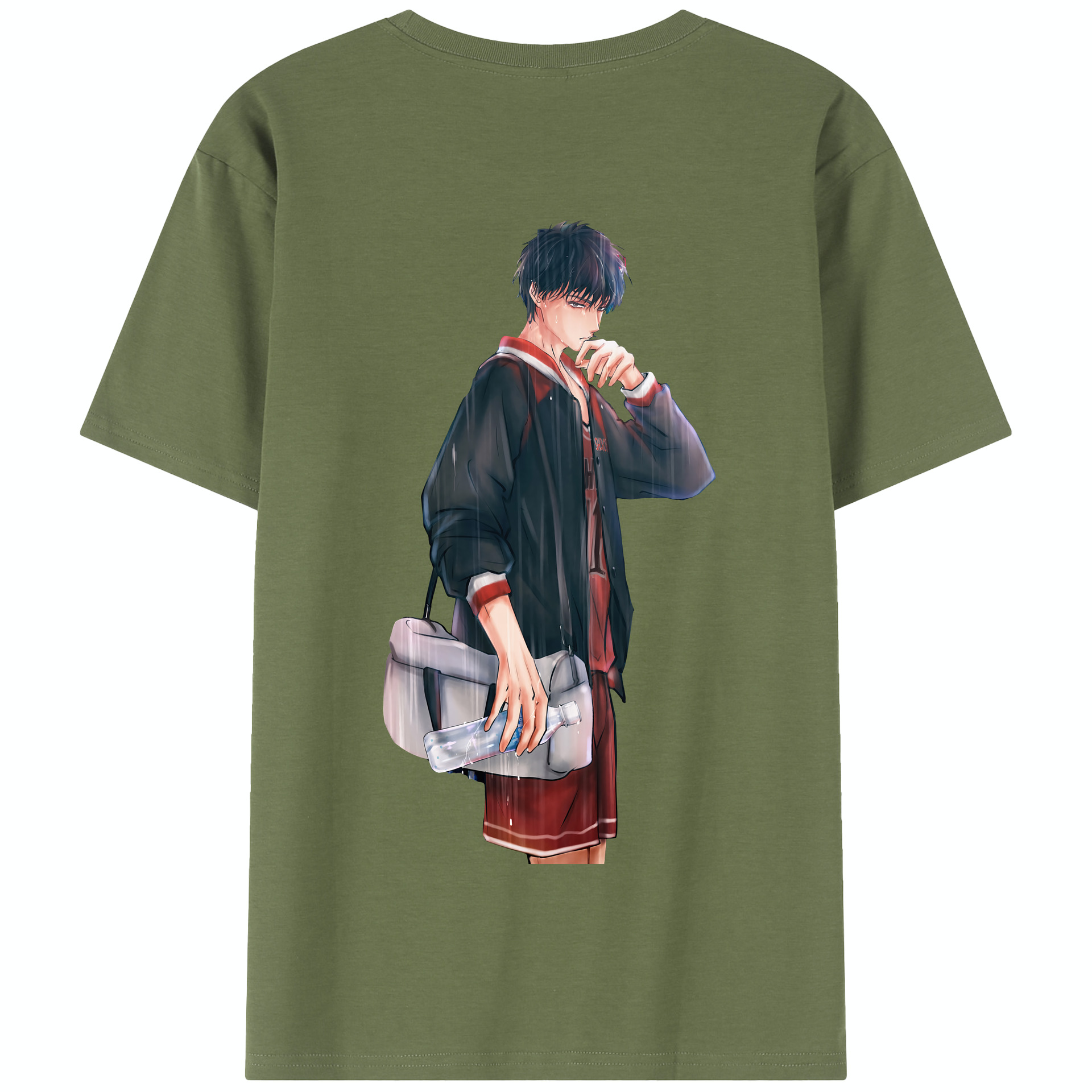 SLAM DUNK／スラムダンク 綿100％半袖Tシャツ（背面プリント）